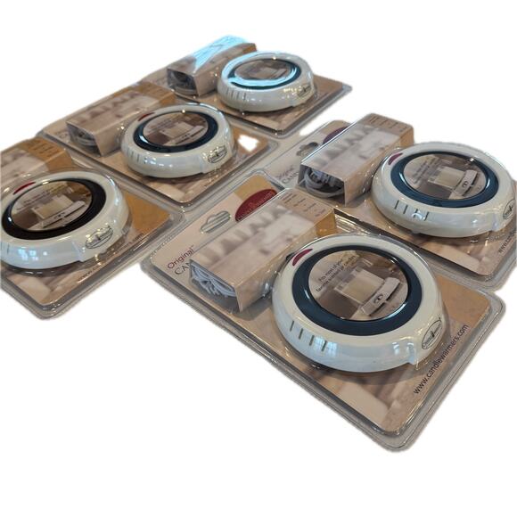 Lot of 5 NEW Original Candle Warmer Hot Plate Unopened Packages White & Black - Picture 3 of 5